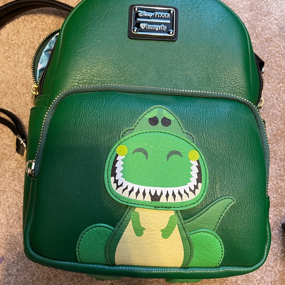 Toy Story Rex Loungefly Uncertainty Backpack